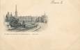 / CPA FRANCE 76 "Rouen, la statue de Corneille et le pont de Pierre"
