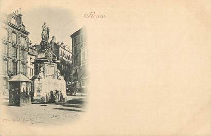 / CPA FRANCE 76 "Rouen, place de la Pucelle"