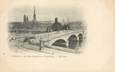 / CPA FRANCE 76 " Rouen, le pont Corneille et la Cathédrale"