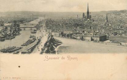 / CPA FRANCE 76 "Souvenir de  Rouen"