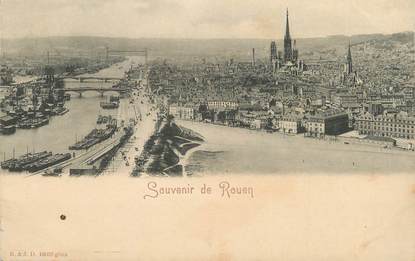 / CPA FRANCE 76 "Souvenir de  Rouen"