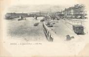 76 Seine Maritime / CPA FRANCE 76 "Rouen, le quai de Paris "