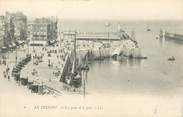 76 Seine Maritime / CPA FRANCE 76 "Le Tréport, les quais et le port"