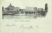 77 Seine Et Marne / CPA FRANCE 77 "Meaux, passerelle et moulins"