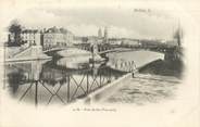 77 Seine Et Marne / CPA FRANCE 77 "Melun, pont de fer"