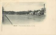 77 Seine Et Marne / CPA FRANCE 77 "Melun, tour de la reine Blanche et le port"