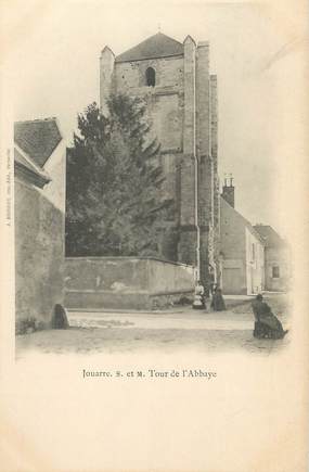 / CPA FRANCE 77 "Jouarre, tour de l'abbaye"