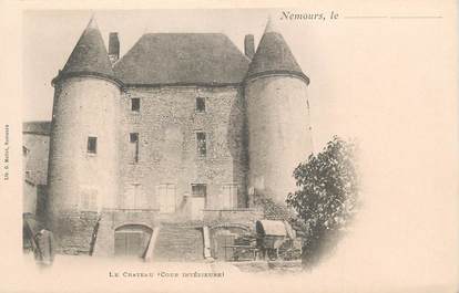 / CPA FRANCE 77 "Nemours, le château"