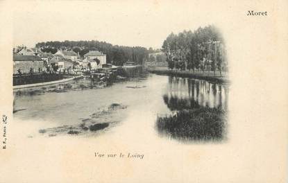 / CPA FRANCE 77 "Moret, vue sur le Loing"