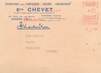 / CPSM FRANCE 35 " Rennes, Ets Chevet" / CARROSSERIE / SELLERIE / CARTE PUBLICITAIRE