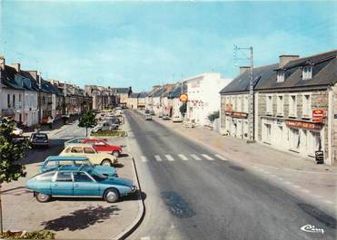 / CPSM FRANCE 35 "Plélan le Grand, rue de la libération" / CITROEN