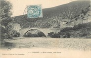 26 DrÔme / CPA FRANCE 26 "Nyons, le pont Romain"