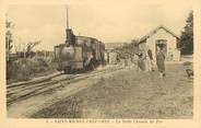 44 Loire Atlantique CPA FRANCE 44 "Saint Michel Chef Chef, la gare" / TRAIN