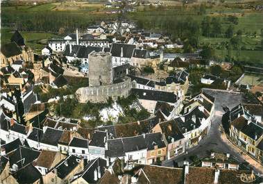 / CPSM FRANCE 36 "Chatillon sur Indre, vue aérienne"