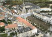 / CPSM FRANCE 36 "Issoudun, vue aérienne de la basilique et du couvent"
