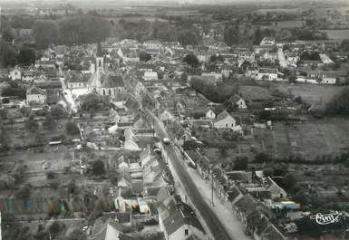 / CPSM FRANCE 36 "Mézières en Brenne, vue aérienne "