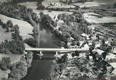 / CPSM FRANCE 36 "Rivarennes, vue aérienne"