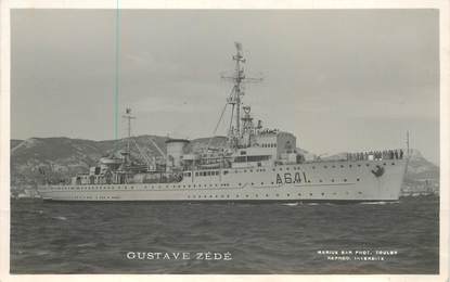 CPA MARINE MILITAIRE / BATEAU "Gustave Zédé"