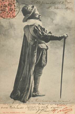 CPA ARTISTE / THEATRE  "Coquelin Aine en Cyrano de Bergerac"  / PHOTOGRAPHE NADAR