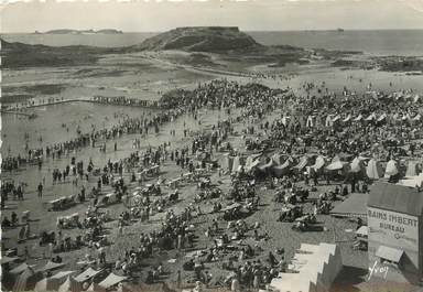 / CPSM FRANCE 35 "Saint Malo, plage de Bonsecours"