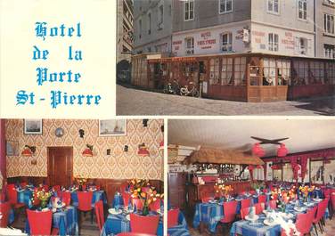 / CPSM FRANCE 35 "Saint Malo, Hôtel de la porte Saint Pierre"