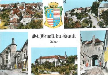 / CPSM FRANCE 36 "Saint Benoit du Sault"