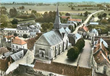 / CPSM FRANCE 36 "Saint Christophe en Bazelle, l'église"