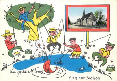 / CPSM FRANCE 36 "Vicq sur Mahon"