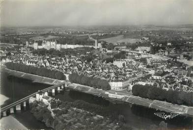 / CPSM FRANCE 37 'Chinon, la Vienne et la ville"