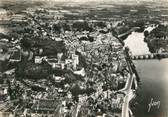 37 Indre Et Loire / CPSM FRANCE 37 'Chinon, vue aérienne du château"