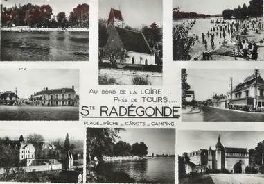 / CPSM FRANCE 37 "Sainte Radégonde"