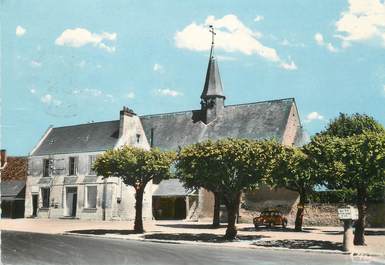 / CPSM FRANCE 37 "Parçay Melay, la place"