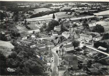 / CPSM FRANCE 37 "Villaines, vue aérienne, le bourg"