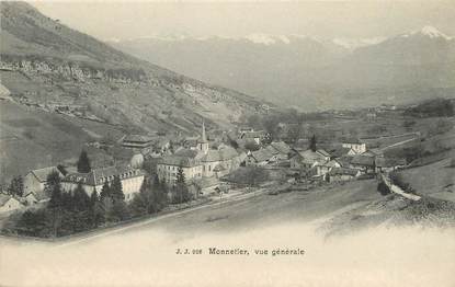 / CPA FRANCE 74 "Monnetier, vue générale"