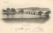 78 Yveline / CPA FRANCE 78 "Meulan, le grand pont "