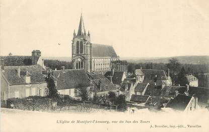 / CPA FRANCE 78 "Montfort l'Amaury, l'église"