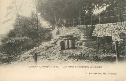 / CPA FRANCE 78 "Montfort l'Amaury, les ruines nouvellement découvertes"