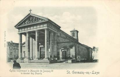 / CPA FRANCE 78 "Saint Germain en Laye, église"