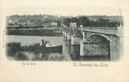 / CPA FRANCE 78 "Saint Germain en Laye, le pont"