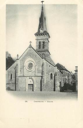 / CPA FRANCE 78 "Chevreuse, église"