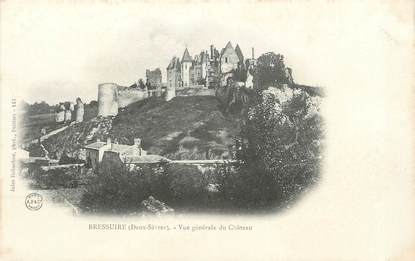 / CPA FRANCE 79 "Bressuire, vue générale du château"