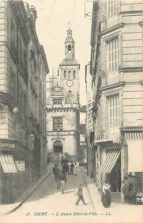 / CPA FRANCE 79 "Niort, l'ancien hôtel de ville "