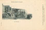 80 Somme / CPA FRANCE 80 "Bourg d'Ault, la falaise"
