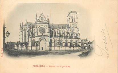 / CPA FRANCE 80 "Abbeville, église Saint Jacques"