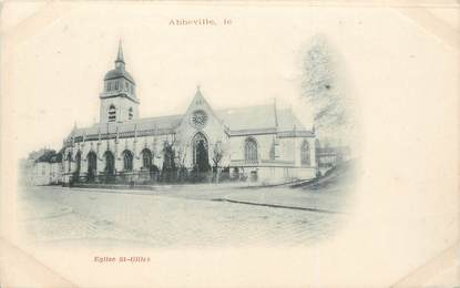 / CPA FRANCE 80 "Abbeville, église Saint Gilles"