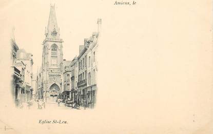 / CPA FRANCE 80 "Amiens, église Saint Leu"