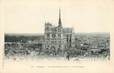 / CPA FRANCE 80 "Amiens, la cathédrale prise à vol d'oiseau"