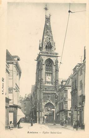 / CPA FRANCE 80 "Amiens, église Saint Leu "