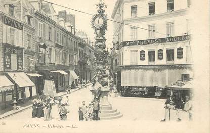 / CPA FRANCE 80 "Amiens, l'Horloge"