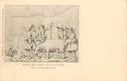 22 Cote D'armor CPA FRANCE 22 "Scène bretonne, on tue le cochon"